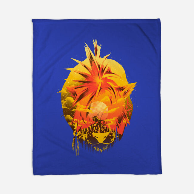 Flaming Tail Specimen-None-Fleece-Blanket-hypertwenty