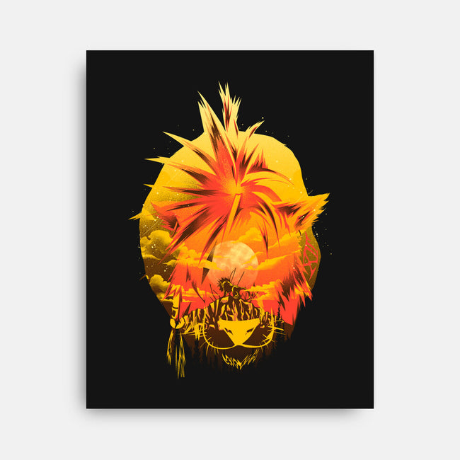 Flaming Tail Specimen-None-Stretched-Canvas-hypertwenty