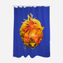 Flaming Tail Specimen-None-Polyester-Shower Curtain-hypertwenty