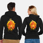 Flaming Tail Specimen-Unisex-Zip-Up-Sweatshirt-hypertwenty