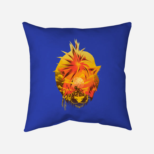 Flaming Tail Specimen-None-Removable Cover w Insert-Throw Pillow-hypertwenty