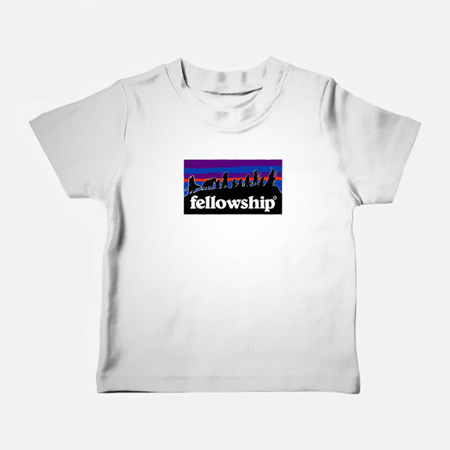 The Fellowship Badge-Baby-Basic-Tee-momma_gorilla