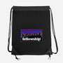 The Fellowship Badge-None-Drawstring-Bag-momma_gorilla