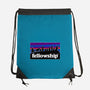 The Fellowship Badge-None-Drawstring-Bag-momma_gorilla