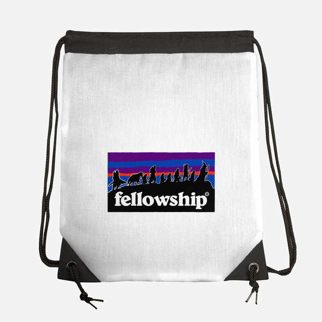 The Fellowship Badge-None-Drawstring-Bag-momma_gorilla