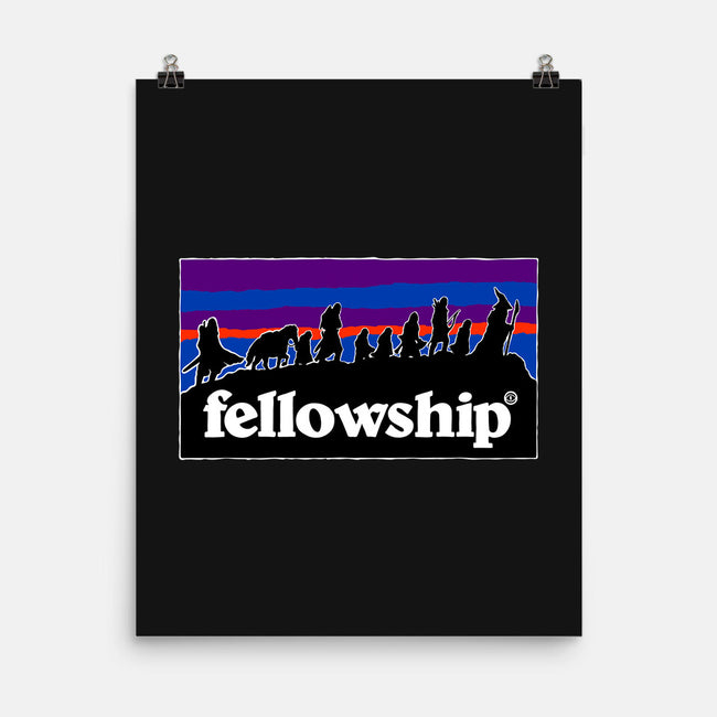 The Fellowship Badge-None-Matte-Poster-momma_gorilla