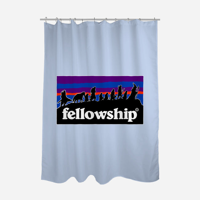 The Fellowship Badge-None-Polyester-Shower Curtain-momma_gorilla