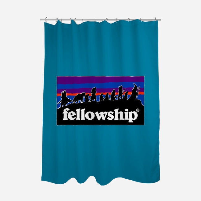 The Fellowship Badge-None-Polyester-Shower Curtain-momma_gorilla