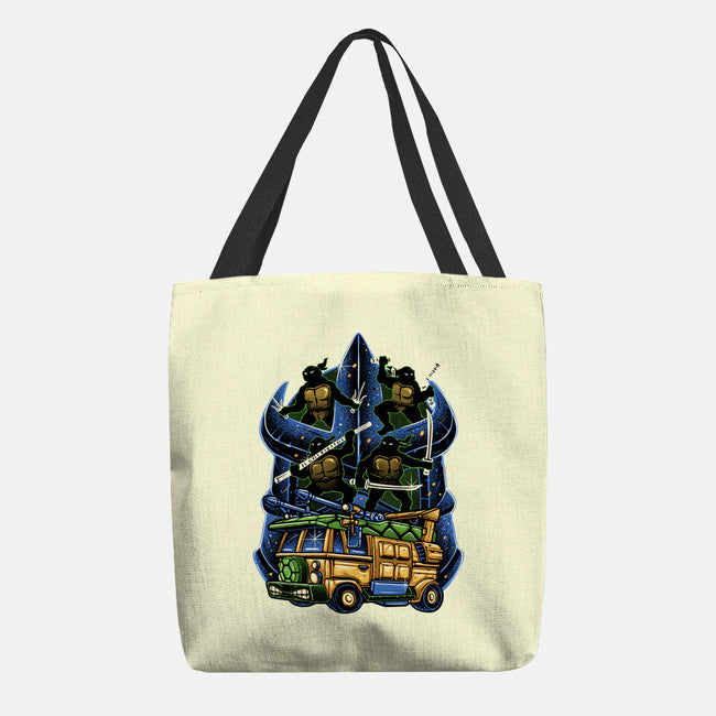 Half Shell Heroes-None-Basic Tote-Bag-momma_gorilla