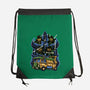 Half Shell Heroes-None-Drawstring-Bag-momma_gorilla