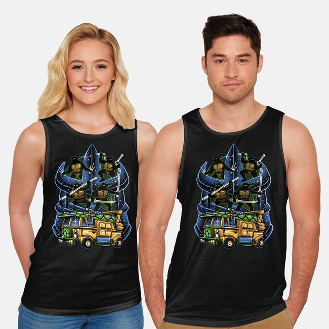 Half Shell Heroes-Unisex-Basic-Tank-momma_gorilla