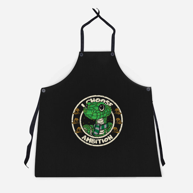 I Choose Ambition-Unisex-Kitchen-Apron-turborat14