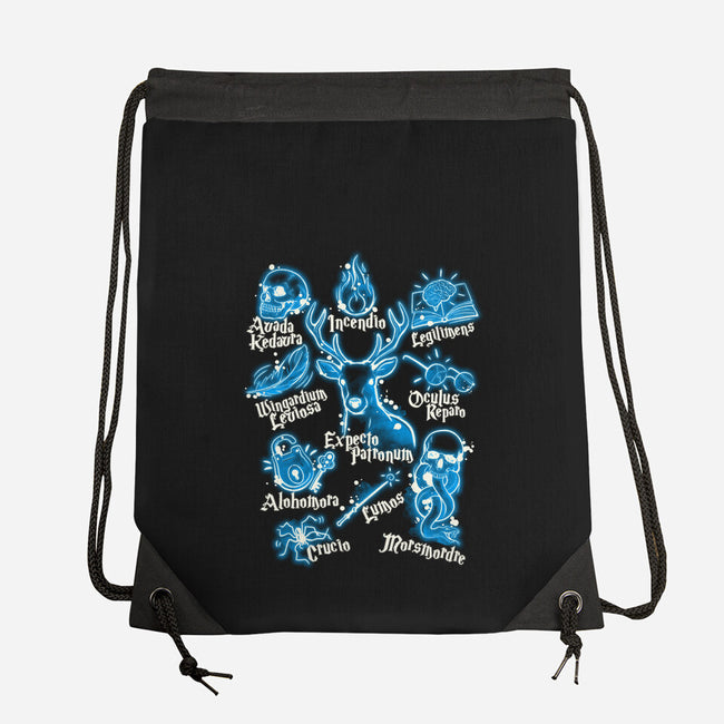 Magic Spells-None-Drawstring-Bag-NemiMakeit