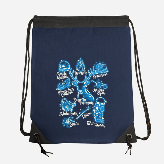 Magic Spells-None-Drawstring-Bag-NemiMakeit