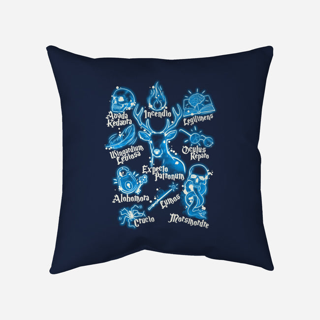 Magic Spells-None-Removable Cover w Insert-Throw Pillow-NemiMakeit