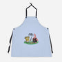 The Holy Grail Under The Sea-Unisex-Kitchen-Apron-zascanauta