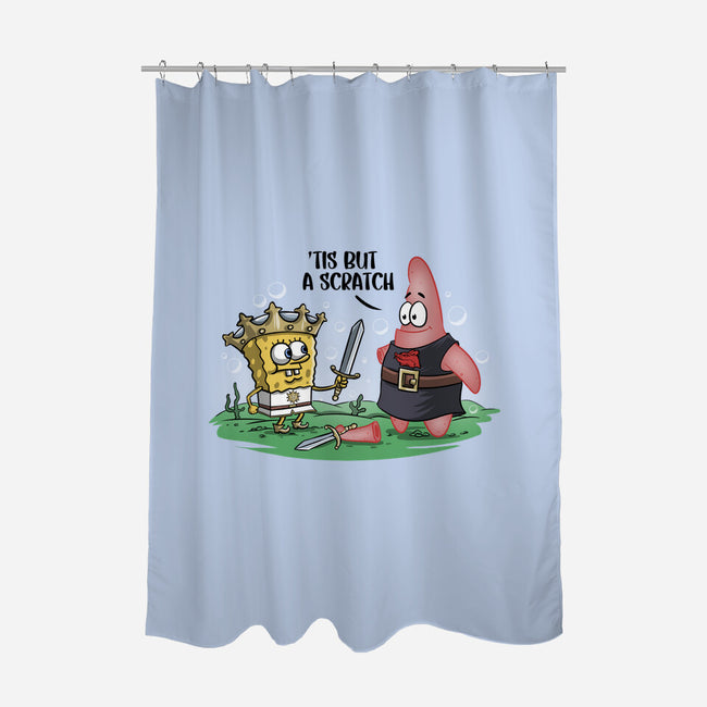 The Holy Grail Under The Sea-None-Polyester-Shower Curtain-zascanauta