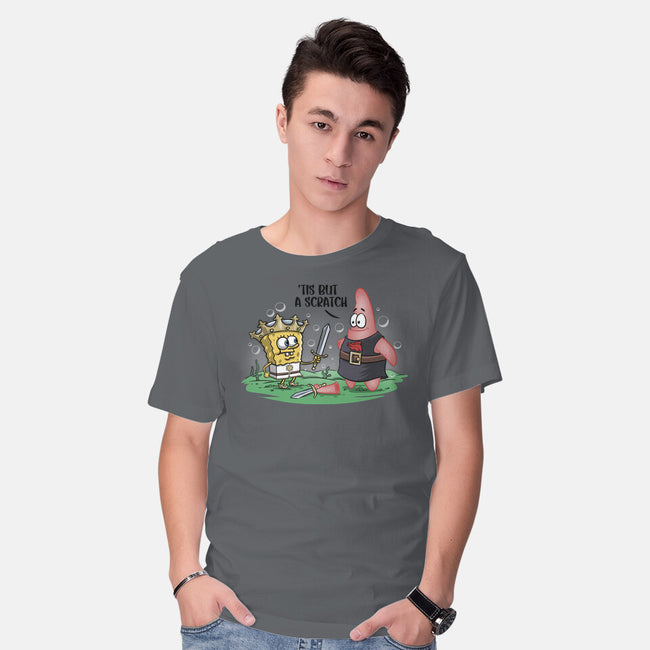 The Holy Grail Under The Sea-Mens-Basic-Tee-zascanauta