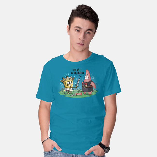 The Holy Grail Under The Sea-Mens-Basic-Tee-zascanauta