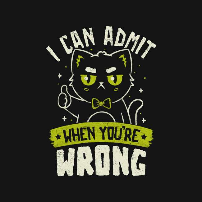 I Can Admit When You're Wrong-Mens-Basic-Tee-koalastudio