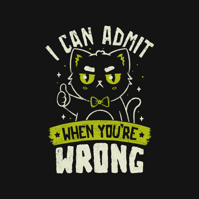 I Can Admit When You're Wrong-Mens-Long Sleeved-Tee-koalastudio