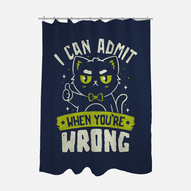 I Can Admit When You're Wrong-None-Polyester-Shower Curtain-koalastudio