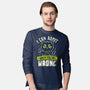 I Can Admit When You're Wrong-Mens-Long Sleeved-Tee-koalastudio