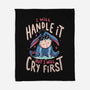 I Will Handle It-None-Fleece-Blanket-Arigatees