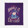 I Will Handle It-None-Fleece-Blanket-Arigatees