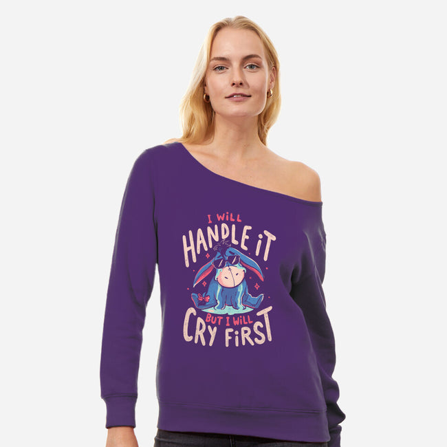 I Will Handle It-Womens-Off Shoulder-Sweatshirt-Arigatees