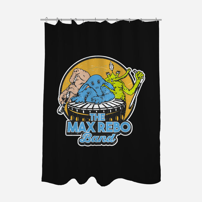 The Max Rebo Band-None-Polyester-Shower Curtain-CarloJ1956