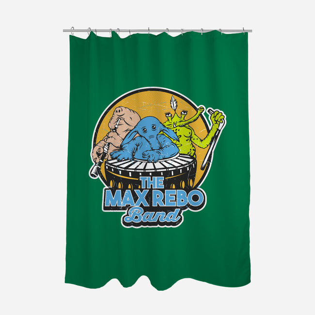 The Max Rebo Band-None-Polyester-Shower Curtain-CarloJ1956