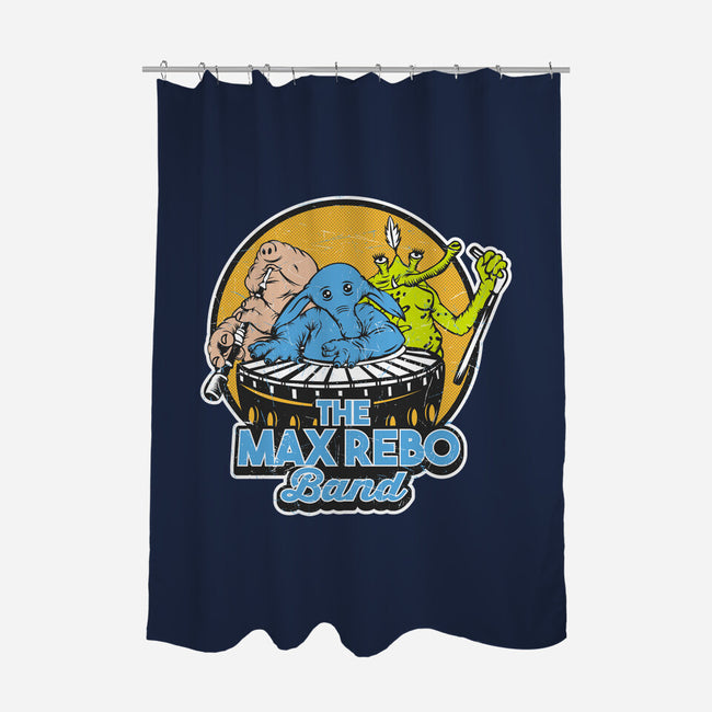 The Max Rebo Band-None-Polyester-Shower Curtain-CarloJ1956