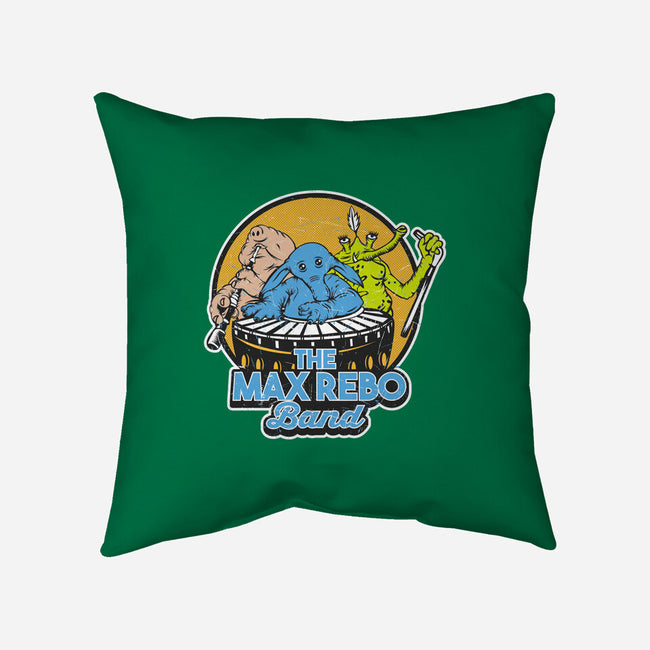 The Max Rebo Band-None-Removable Cover w Insert-Throw Pillow-CarloJ1956