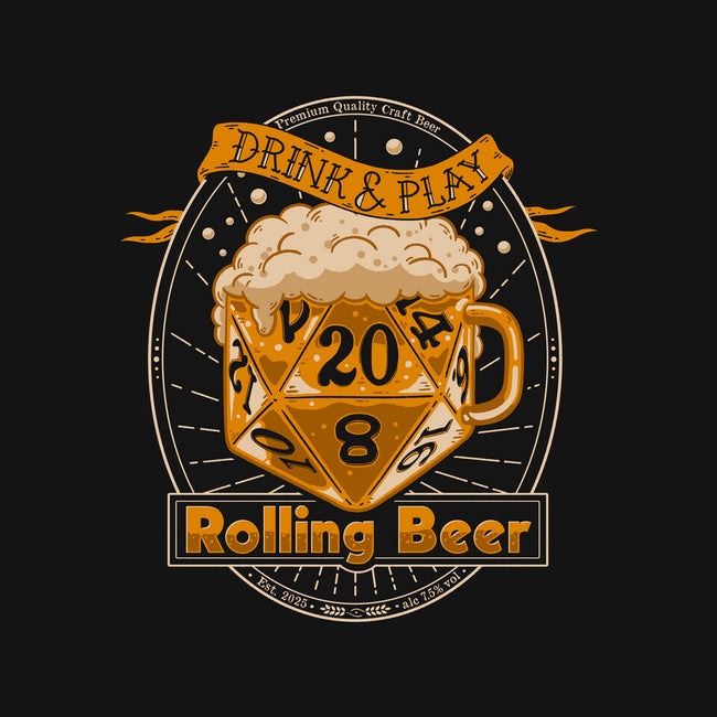 Rolling Beer-Womens-Basic-Tee-Getsousa!