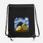 The Art Critic-None-Drawstring-Bag-kg07