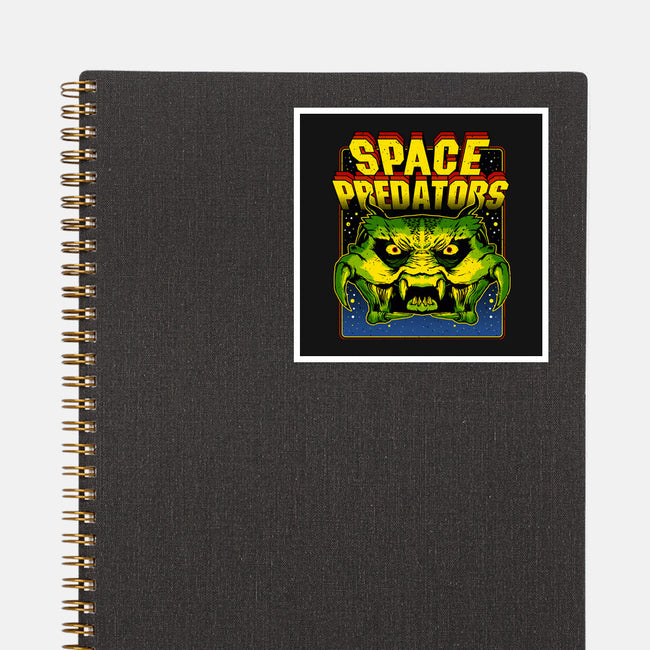 Space Predator-None-Glossy-Sticker-demonigote