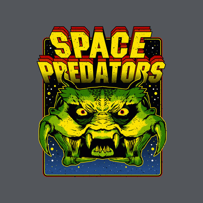 Space Predator-None-Removable Cover w Insert-Throw Pillow-demonigote