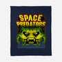 Space Predator-None-Fleece-Blanket-demonigote