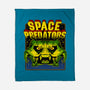 Space Predator-None-Fleece-Blanket-demonigote