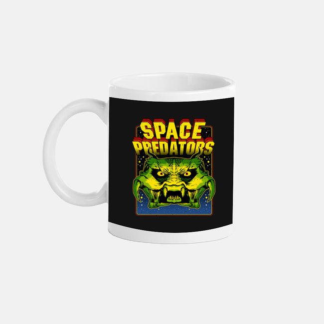 Space Predator-None-Mug-Drinkware-demonigote