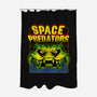 Space Predator-None-Polyester-Shower Curtain-demonigote