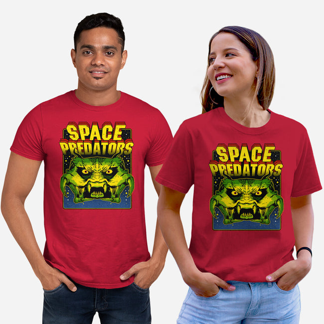 Space Predator-Unisex-Basic-Tee-demonigote