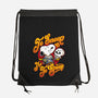 To Snoop Or Not-None-Drawstring-Bag-demonigote