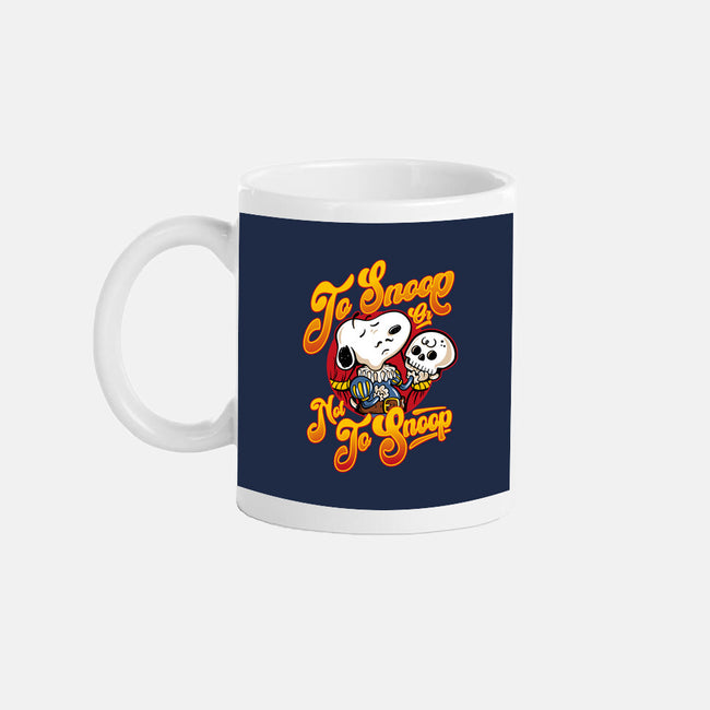 To Snoop Or Not-None-Mug-Drinkware-demonigote