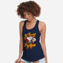 To Snoop Or Not-Womens-Racerback-Tank-demonigote