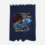 To The Stars And Back-None-Polyester-Shower Curtain-momma_gorilla