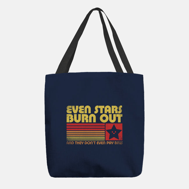 Burnout Star Vintage-None-Basic Tote-Bag-Studio Mootant