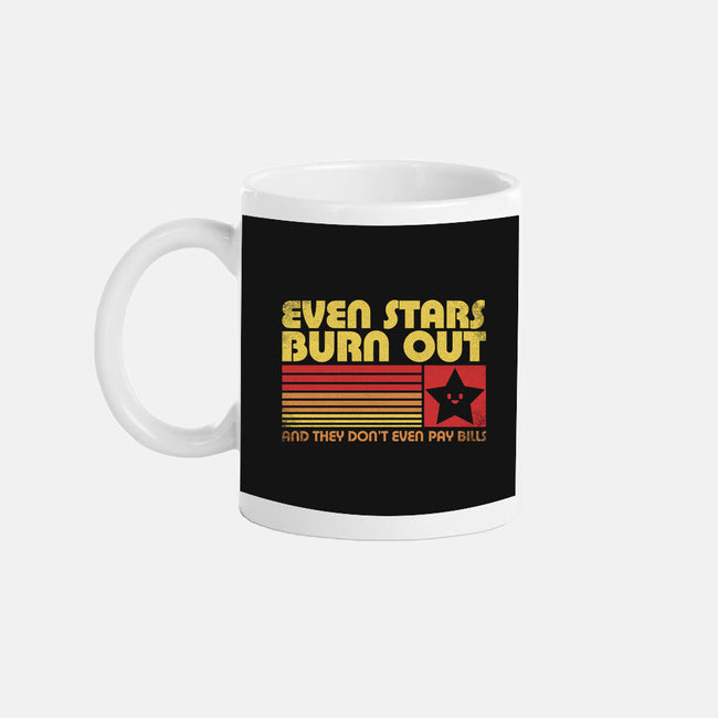 Burnout Star Vintage-None-Mug-Drinkware-Studio Mootant