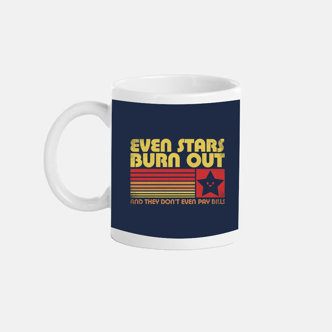 Burnout Star Vintage-None-Mug-Drinkware-Studio Mootant